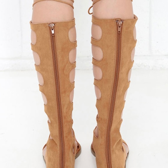 Chinese laundry galactic gladiator cocoa brown sandals - Picture 2 of 7